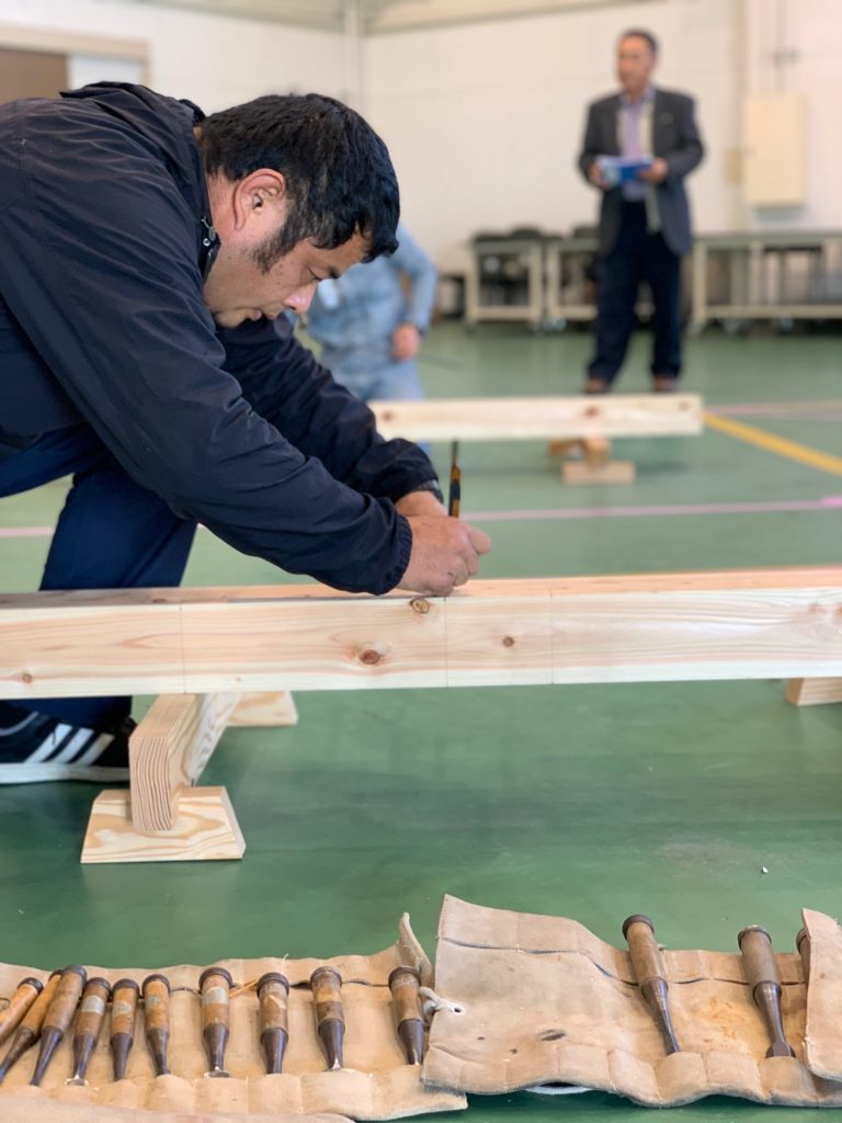 大工棟梁検定in富山県