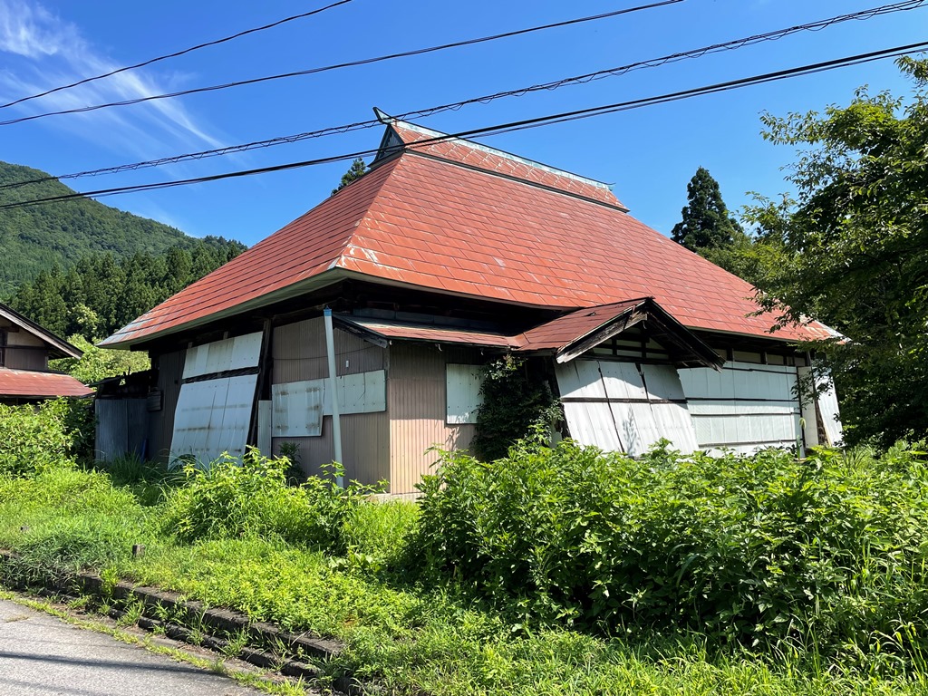 阿賀町空き家バンク登録古民家物件調査