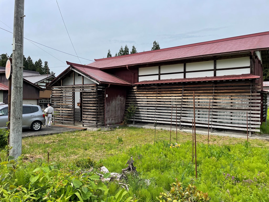 阿賀町野村にて木造空き家簡易鑑定