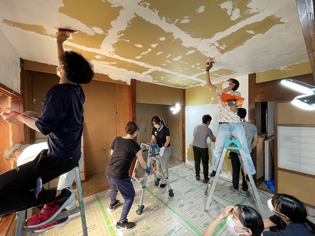 プロから教わるDIYイベント第3回『塗装・塗り壁編』＠阿賀町