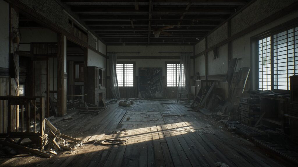 ボロボロの古民家空き家の再生