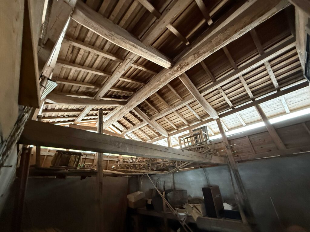 新潟県の古民家小屋組